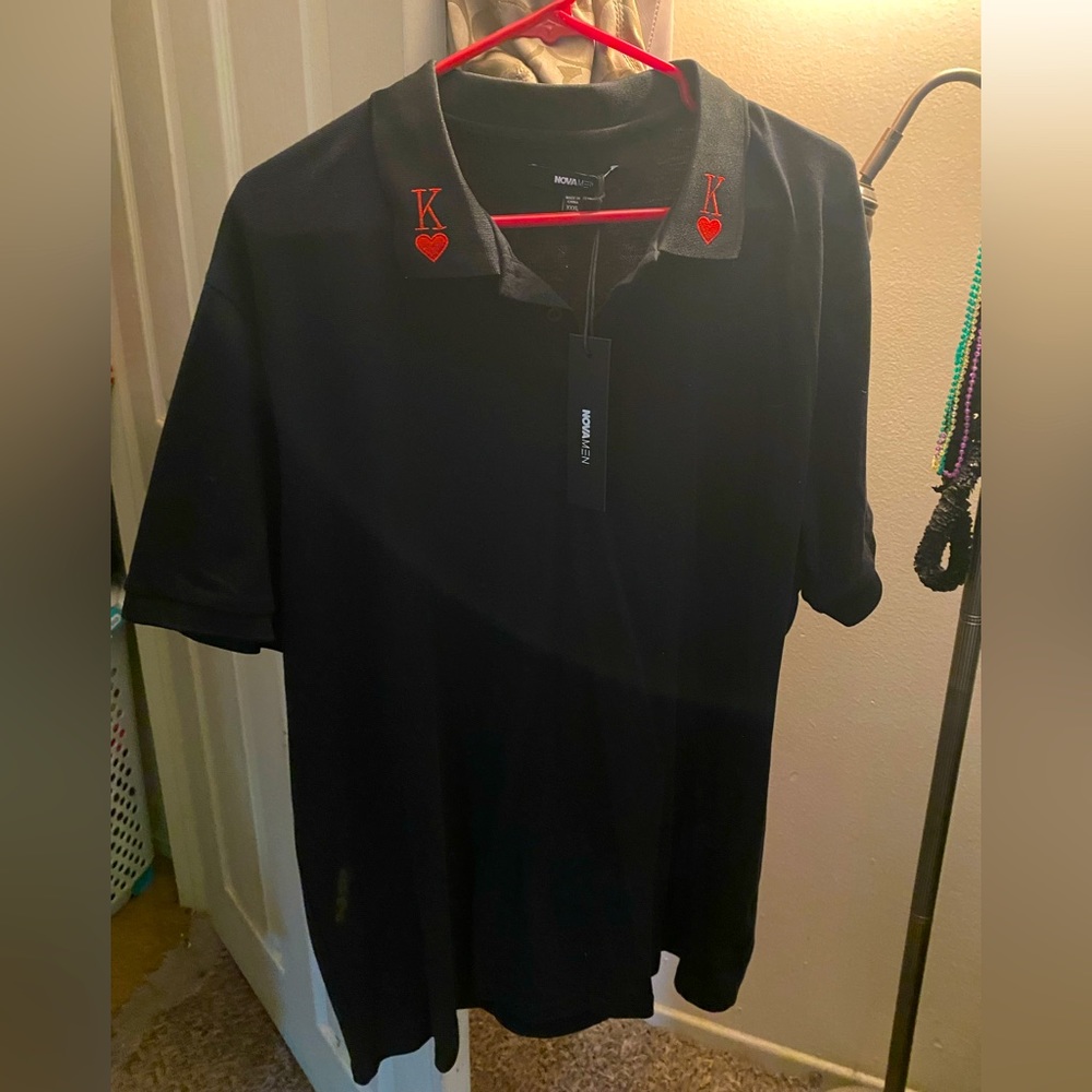 NWT Fashion Nova Men King Polo shirt